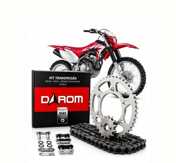 Kit relação Darom em aço para Honda CRF 250F